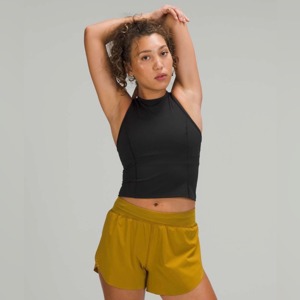 Lululemon Nulux Racerback Cropped Run Tank